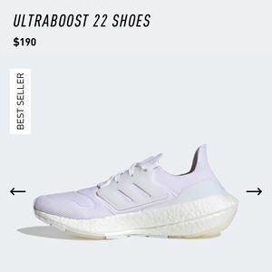 ULTRABOOST 22 SHOES | Womens | size 9 | gently worn